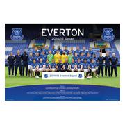 Everton Affisch Squad 34