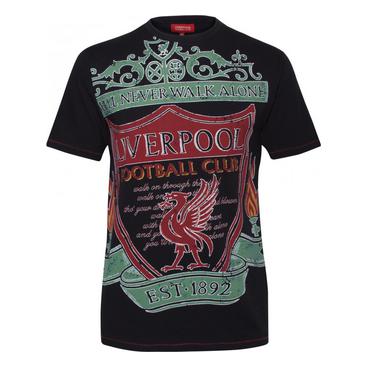 Liverpool T-shirt Nero Svart