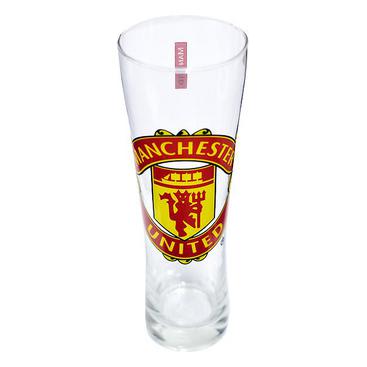 Manchester United Ölglas Colour Crest