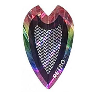 Harrows Mini Retro Black Heart