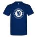 Chelsea T-shirt White Crest