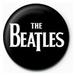 The Beatles Pinn White Logo