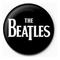 The Beatles Pinn White Logo