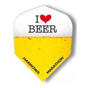 Dartflights Harrows Marathon I Love Beer Std