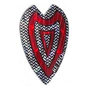  Harrows Mini Retro Red Heart
