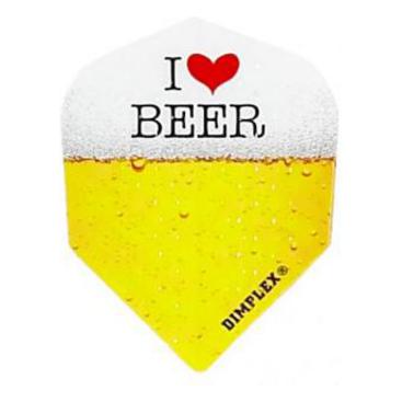 Dartflights Harrows Dimplex I Love Beer