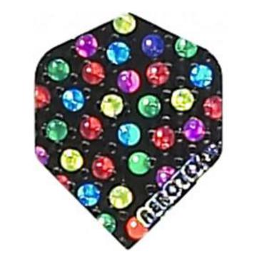  Harrows Mini Aerotex Multi Coloured Dots
