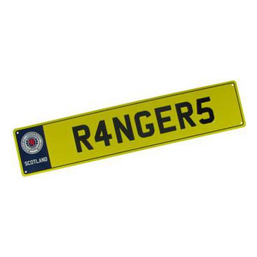 Rangers Nummerplåt