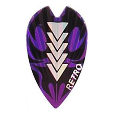  Harrows Retro Purple-silver Arrows