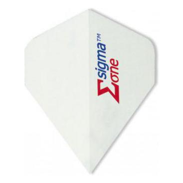 Dartflights Unicorn Sigma One White