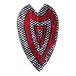Mini Retro Red Heart