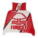 Nottingham Forest Bäddset Stripe Crest