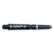 Dartpinnar Supergrip Spin Short Black And Silver