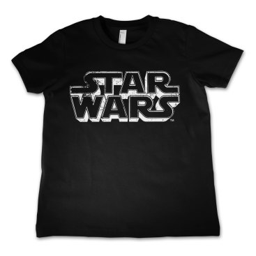Star Wars T-shirt Distressed Logo Barn