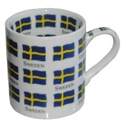 Sverige Mugg Flaggor