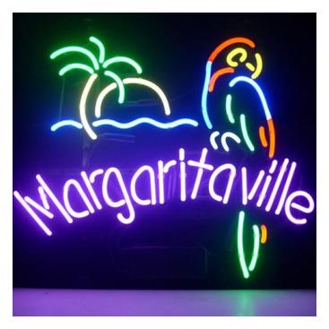 Licensierad Produkt Neonskylt Margaritaville