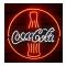 Neonskylt Coca Cola