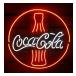 Neonskylt Coca Cola