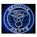 Neonskylt Ford V8 Parts