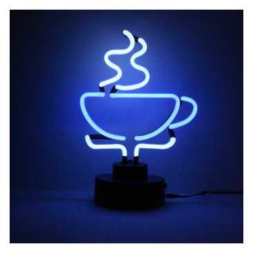 Neonskyltar Licensierad Produkt Neonskulptur Kaffekopp