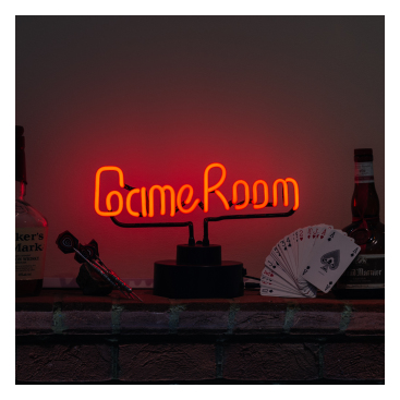  Licensierad Produkt Neonskulptur Game Room