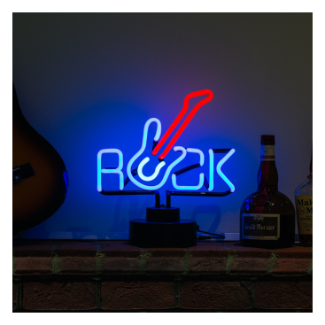  Licensierad Produkt Neonskulptur Elgitarr