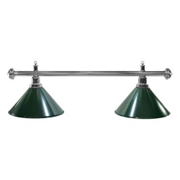 Biljardlampor Biljardlampa Elegance 2 Grön/silver