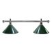Biljardlampa Elegance 2 Grön/silver