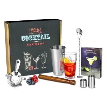 Bartillbehör Licensierad Produkt Cocktailset Home Book