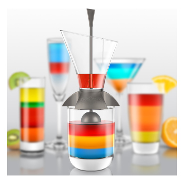  Licensierad Produkt Drinkverktyg Lager Rainbow