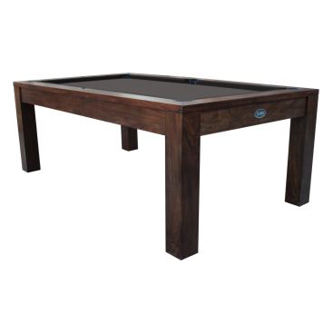 Biljardbord Skiffer Parsons Walnut Med Matbordsskiva