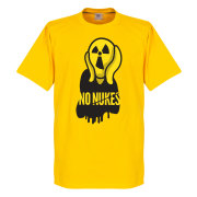 No Nukes T-shirt - Y T-shirt No Nukes Gul