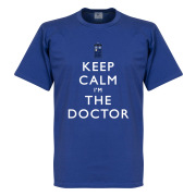 Keep Calm Im The Do T-shirt Culture Keep Calm Im The Doctor Blå