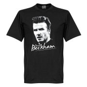 David Beckham T-shirt Beckham Silhouette Svart