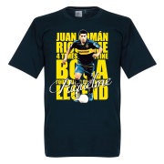 Boca Juniors T-shirt Legend Roman Riquelme Legend Boca Mörkblå