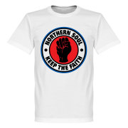 Northern Soul T-shirt Logo Vit