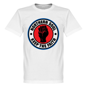 Northern Soul T-shirt Logo Vit