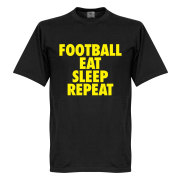 Football Addiction T T-shirt Culture Football Addiction Svart