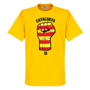 Catalunya T-shirt Fist Gul