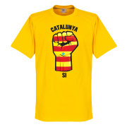 catalunya-t-shirt-fist-gul-1