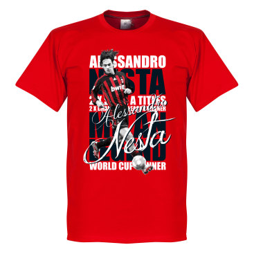 Alessandro Nesta Leg T-shirt Legend Alessandro Nesta Legend Röd