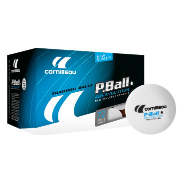 Bordtennisbollar Cornilleau Abs Evolution White 72-pack