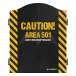 Dartskåp Area 501 Caution