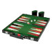 Brädspel/spel - Backgammon Läderväska Engelsk