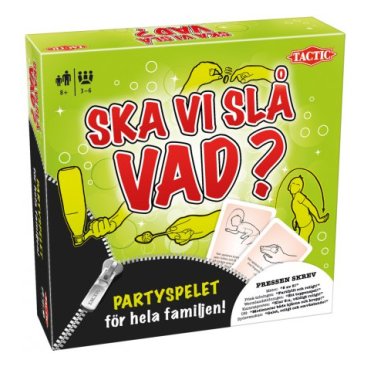 Familjespel Tactic Spel/familjespel - Ska Vi Slå Vad?