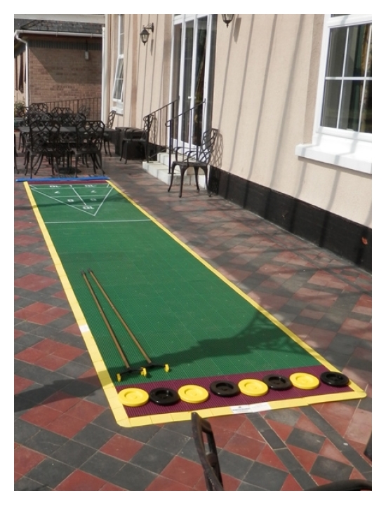 Shuffleboard Gamesson Siliconspray