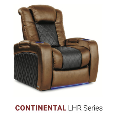  Octane Seating Lhr Continental Fåtölj Cognac/svart