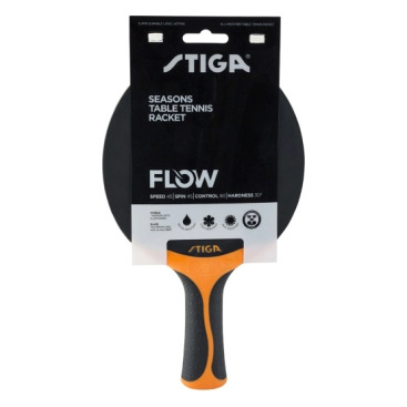 Bordtennisracketar Stiga Bordtennis Racket Flow Svart/orange