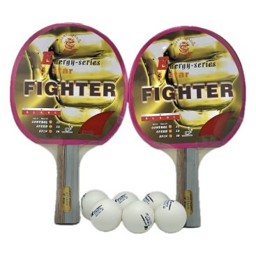 Bordtennisstartkit Startpack Bordtennis - 2 Racketar + 6 Bollar