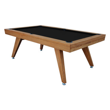 Biljardbord Skiffer Modern Oak Med Matbordsskiva